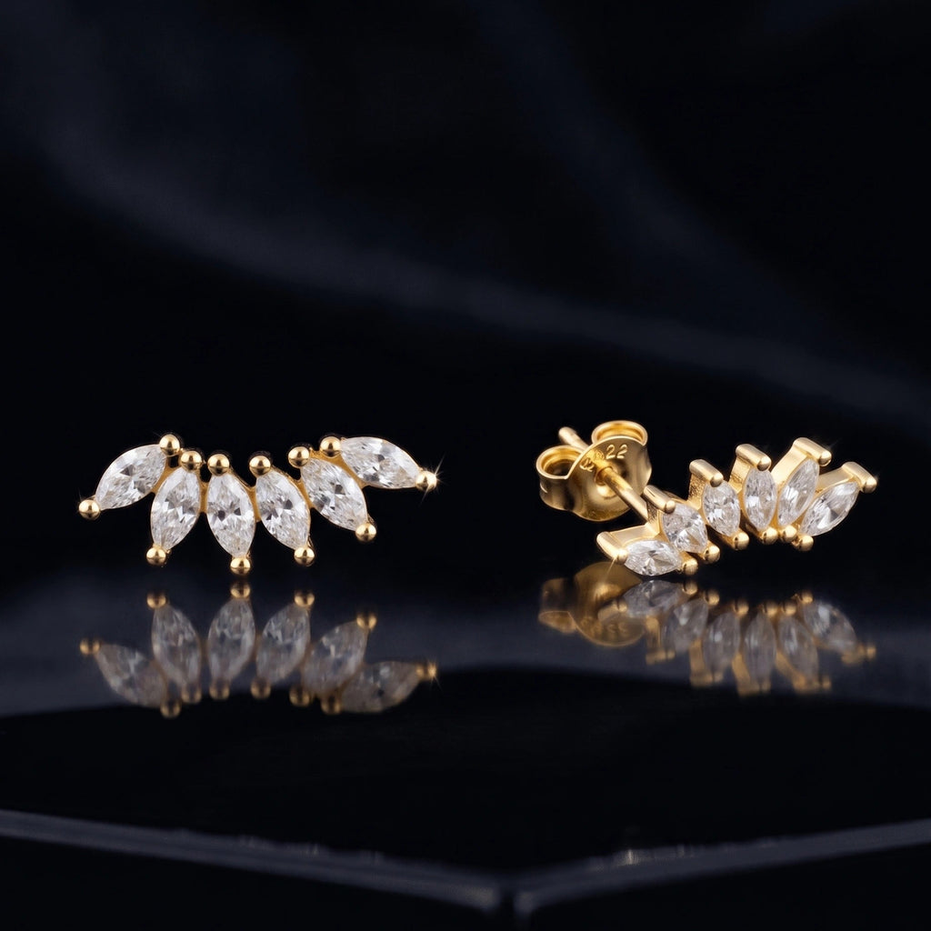 Luxury Baguette Cuff Stud