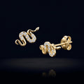 Zirconia Snake Stud