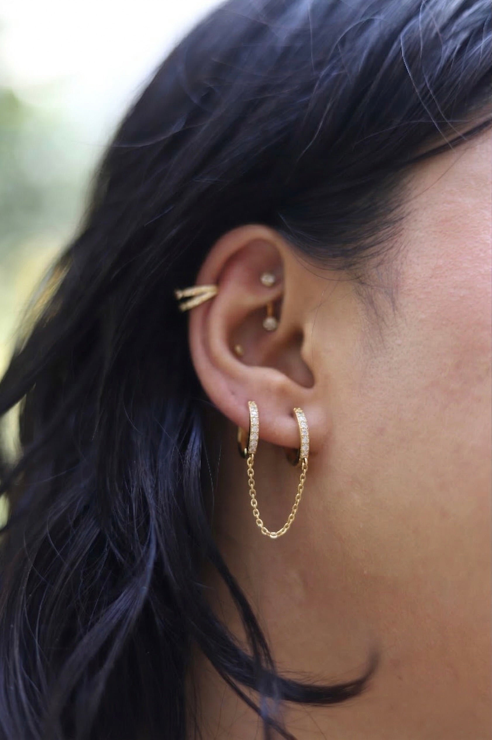 Chain Connector Everyday Hoops