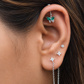 Emerald Butterfly Helix Hanging Hanging