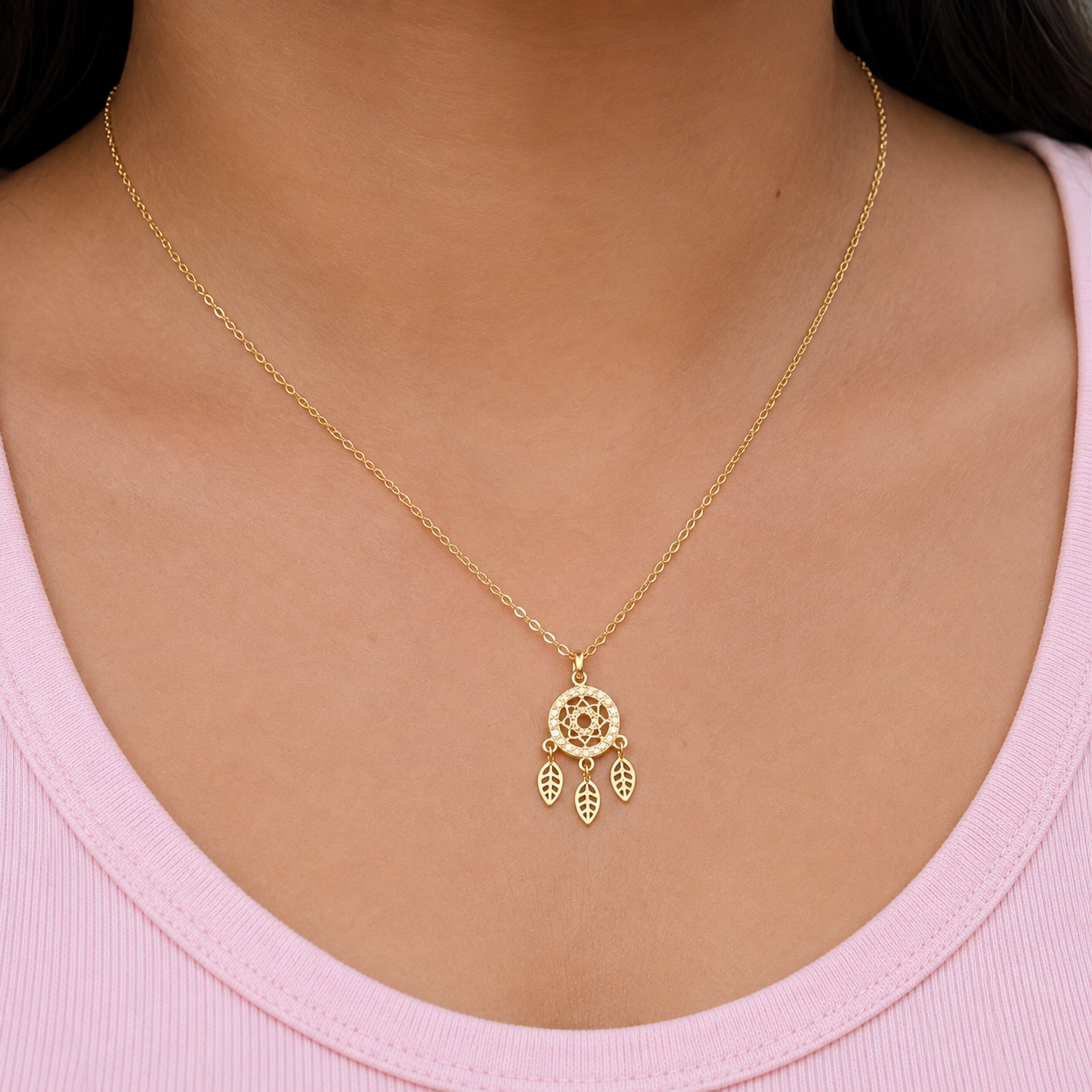 Ethereal Dreamcatcher Necklace