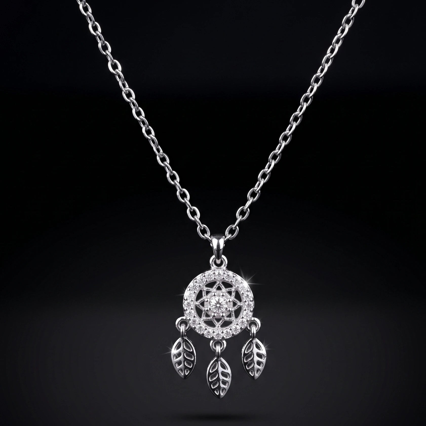 Ethereal Dreamcatcher Necklace