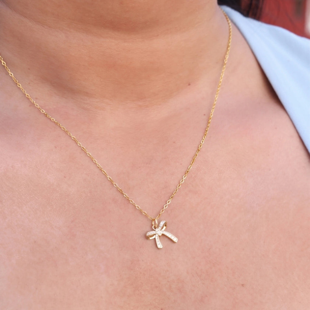 Princess Bow Necklace
