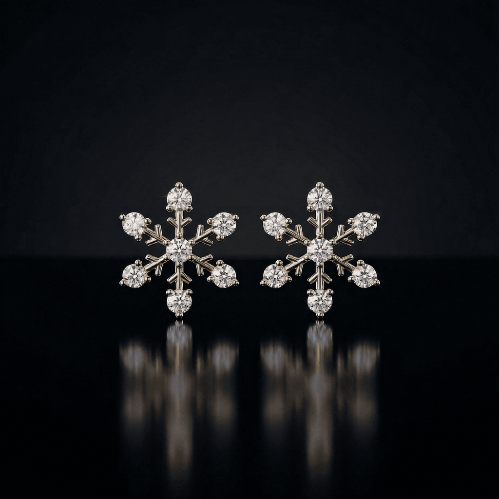 Snowflake Stud