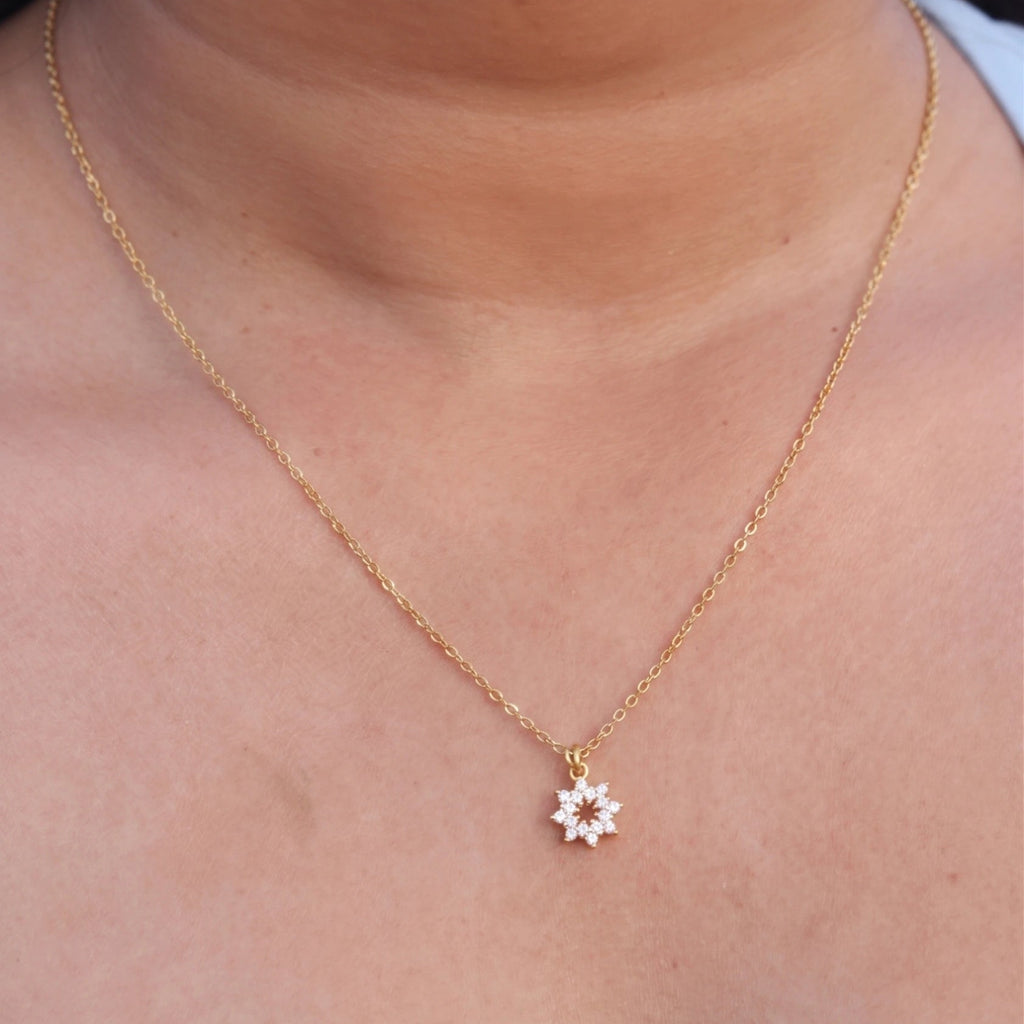 Bubble Bloom Pendant Necklace