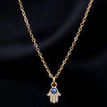 Evil Eye Hamsa Necklace