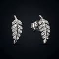 Zirconia Leaflet Stud