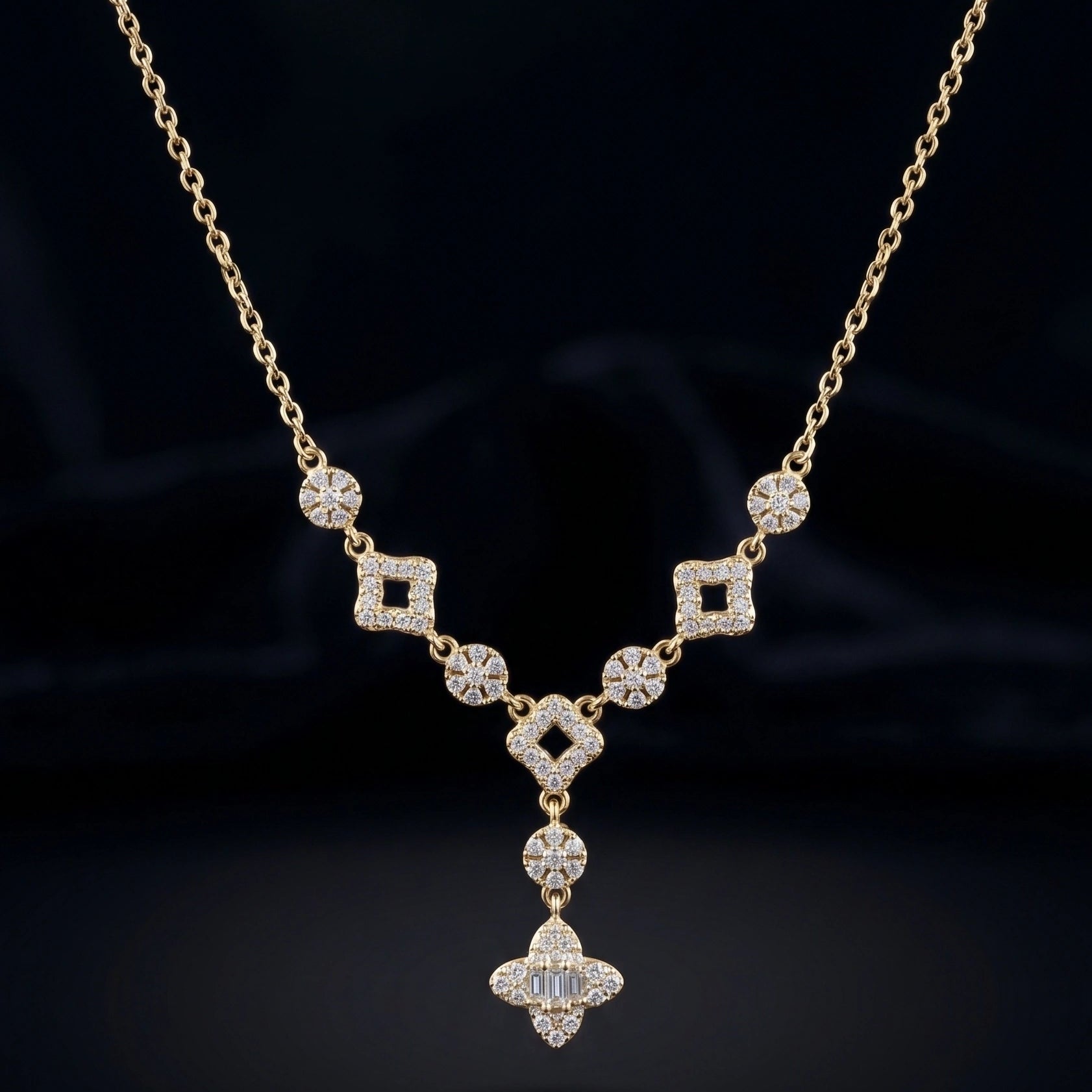 Opaline Drop Necklace