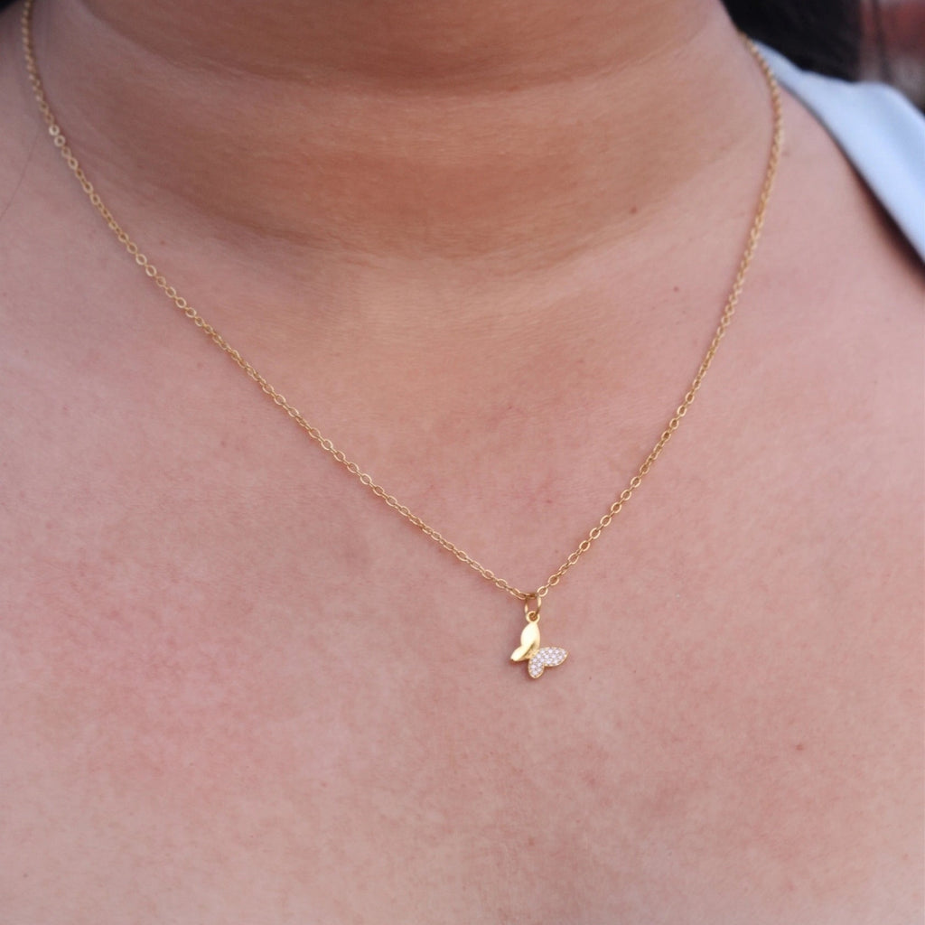 Butterfly Whisper Necklace
