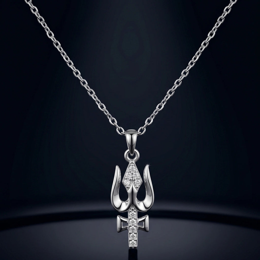 Mahadev Trishul Pendant Necklace