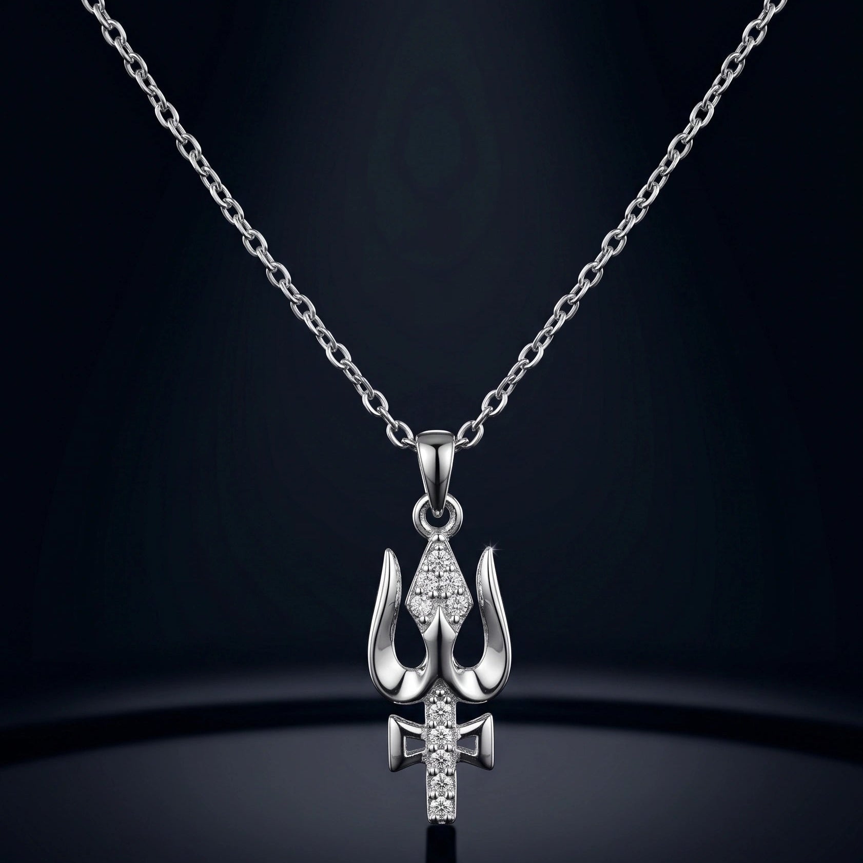Mahadev Trishul Pendant Necklace