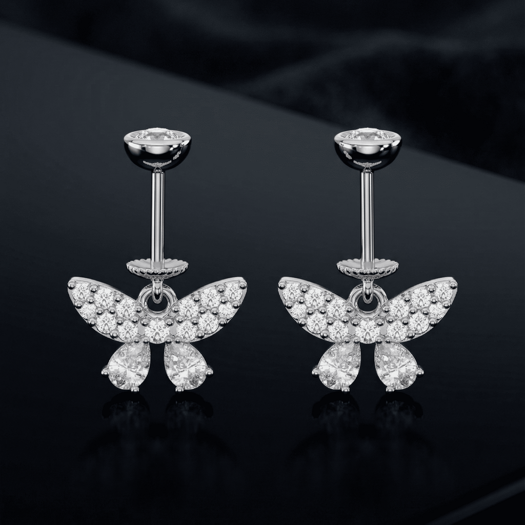 Zirconia Luxury Butterfly Hanging