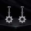 Bubble Bloom Helix Hanging Earrings