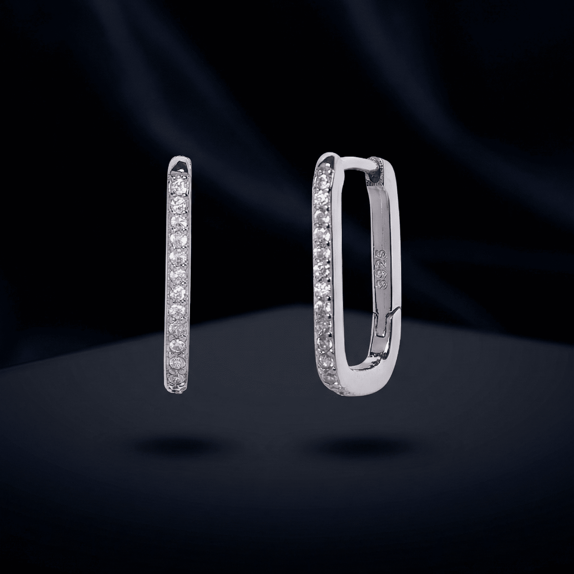 Zirconia Edge Hoop