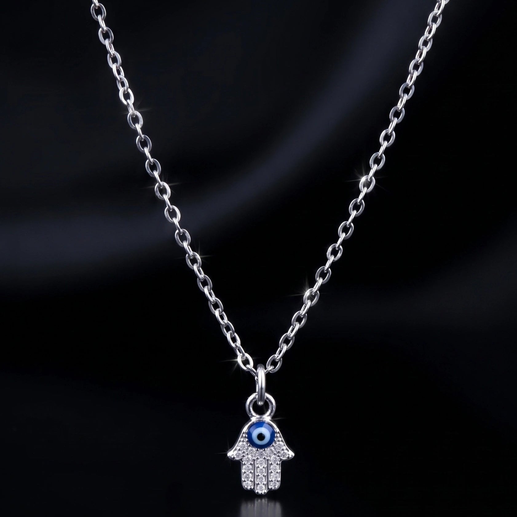 Evil Eye Hamsa Necklace