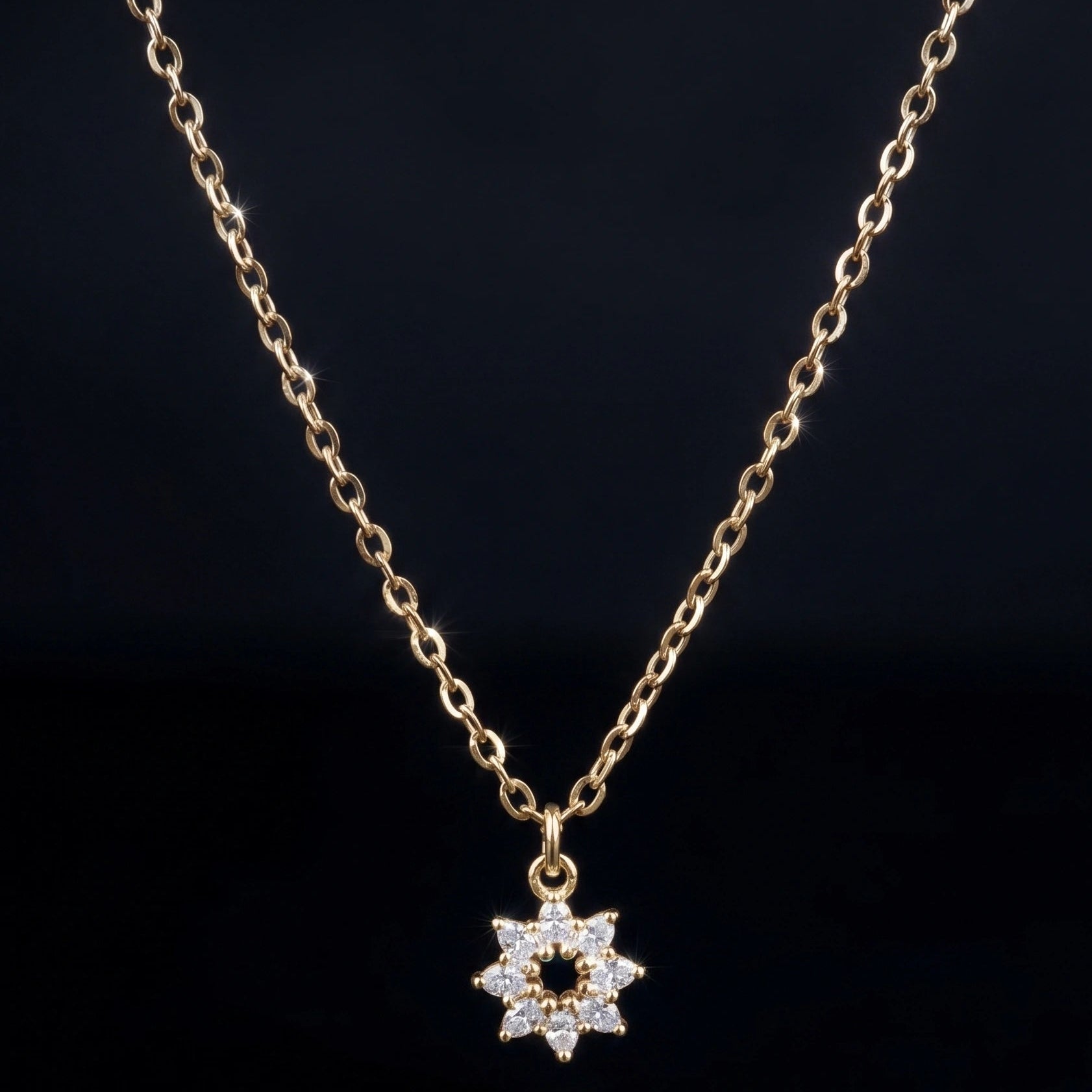 Bubble Bloom Pendant Necklace
