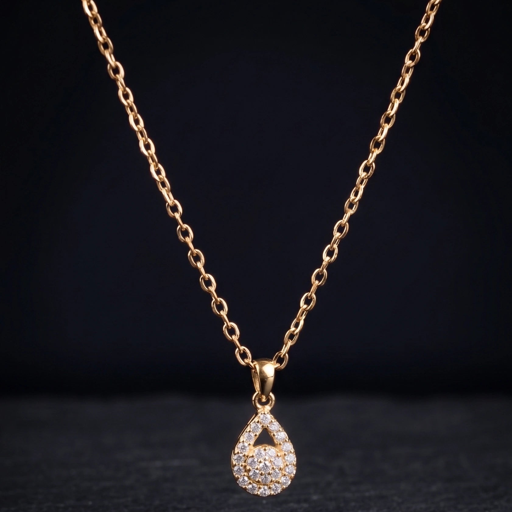 Teardrop Luxe Necklace