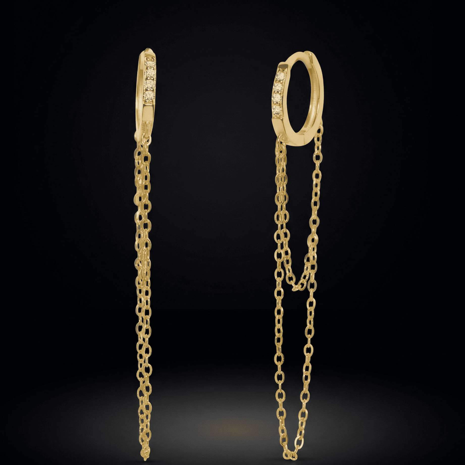 OG Long Chain Hoop