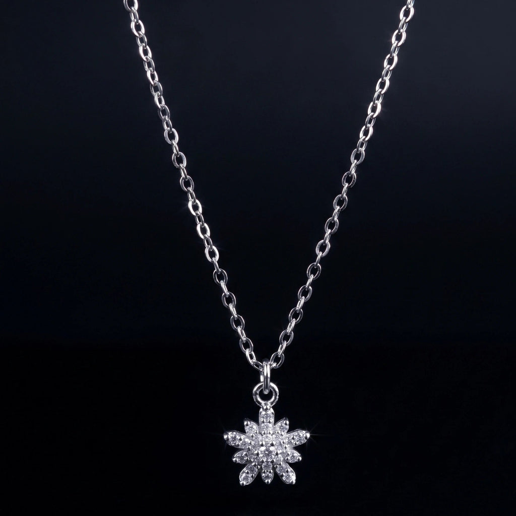 Moonflower Pendant Necklace
