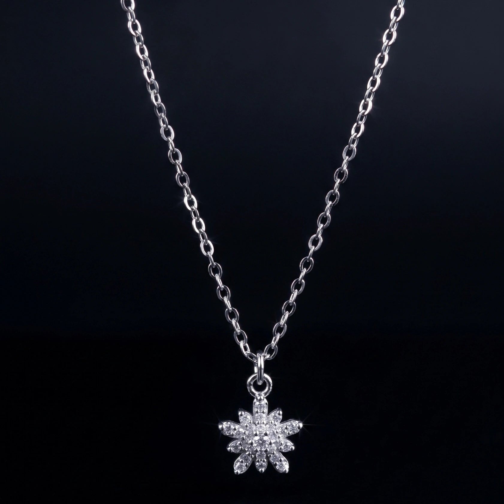 Moonflower Pendant Necklace