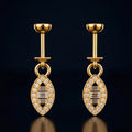 Zirconia Eye Helix Hanging