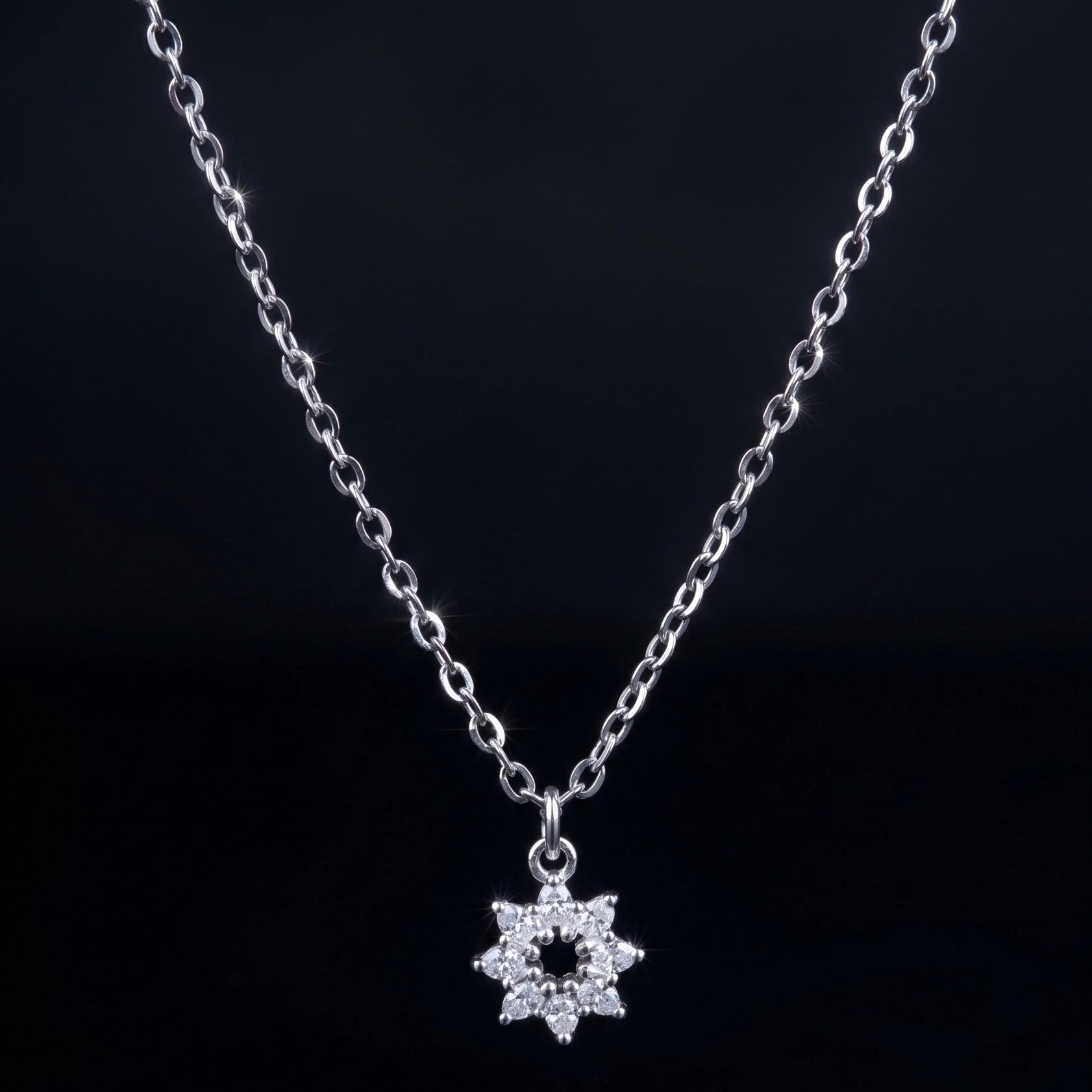 Bubble Bloom Pendant Necklace