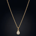 Teardrop Zircon Necklace