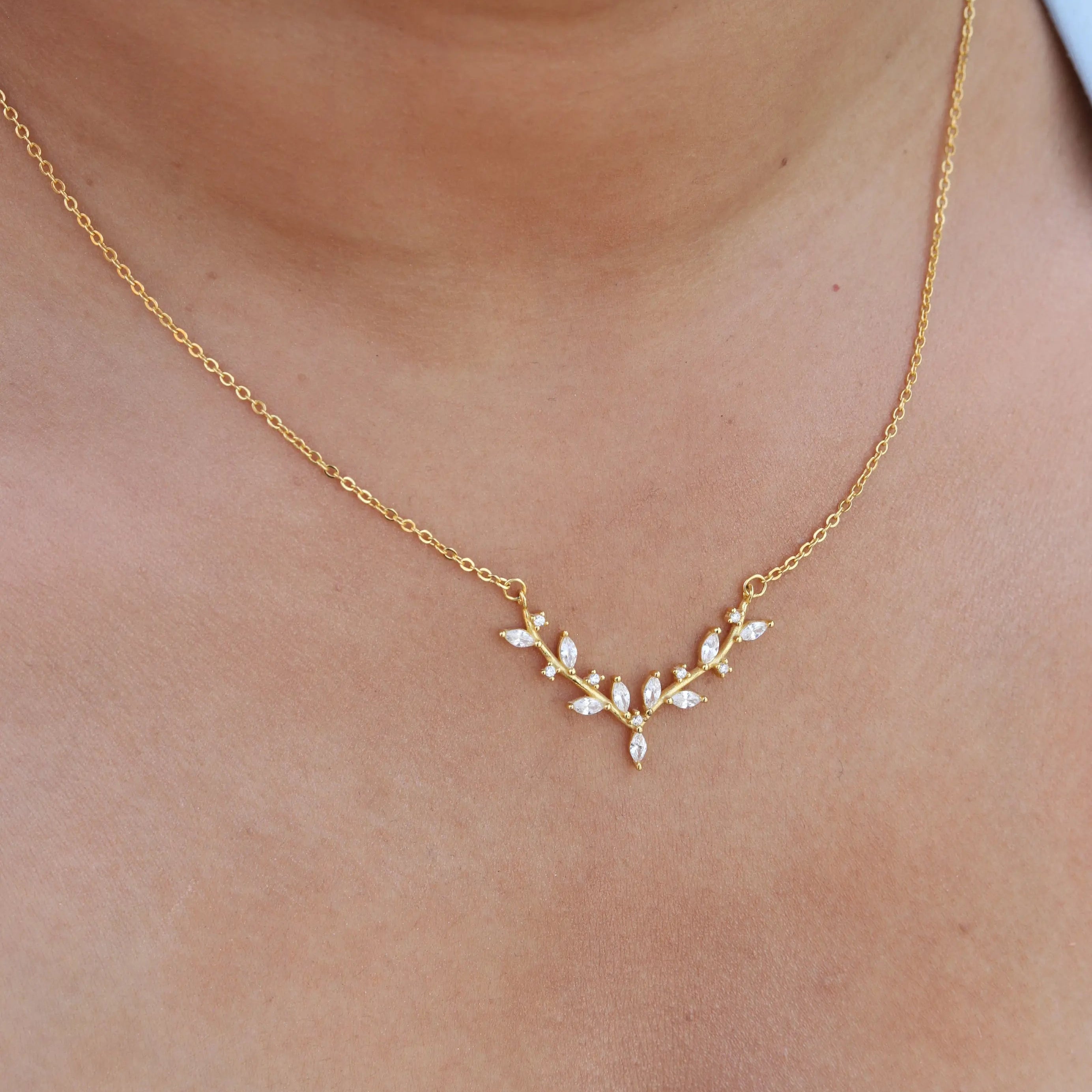 Leaflet Luxury Necklace