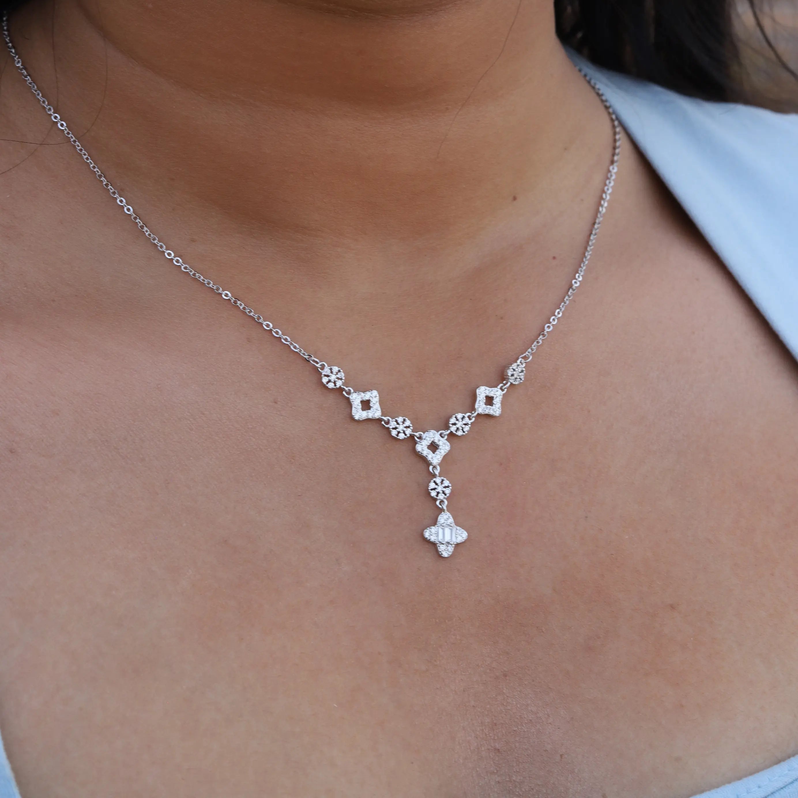 Opaline Drop Necklace