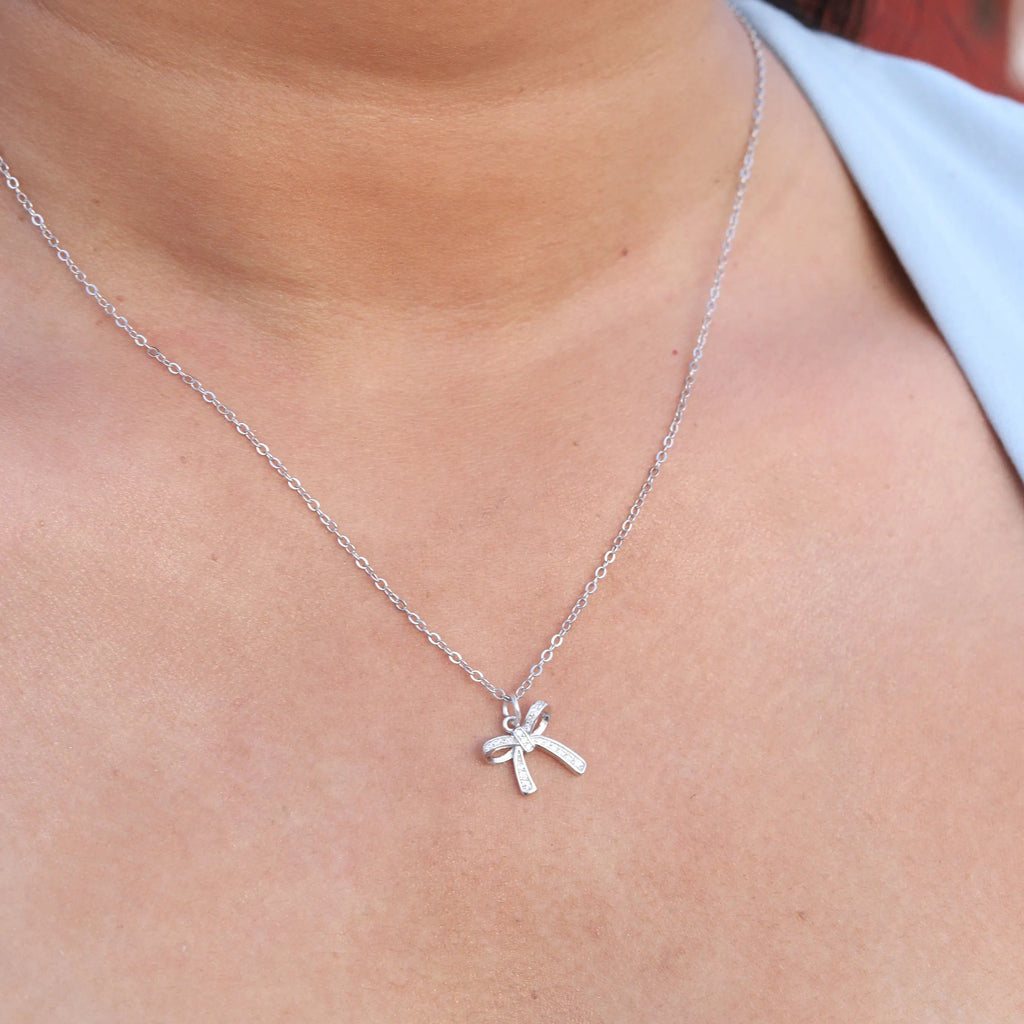 Princess Bow Necklace