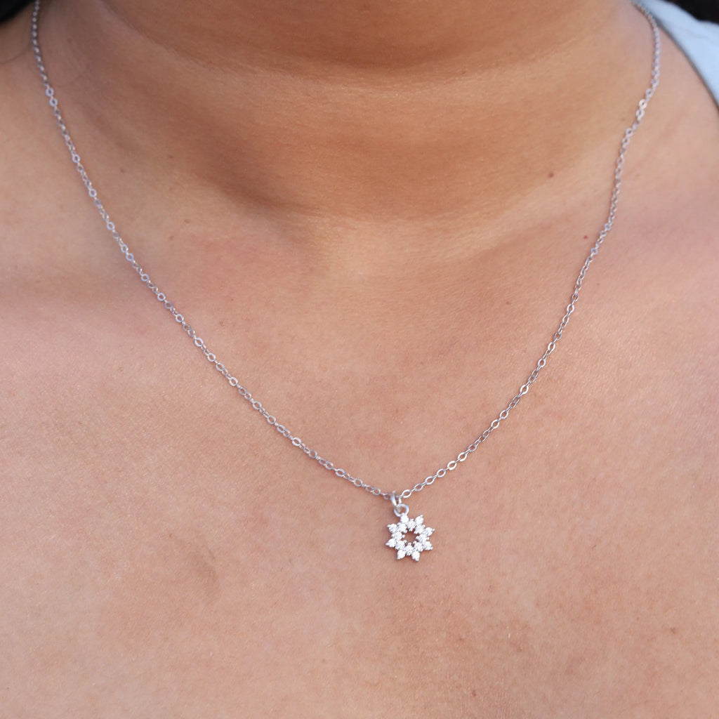 Bubble Bloom Pendant Necklace
