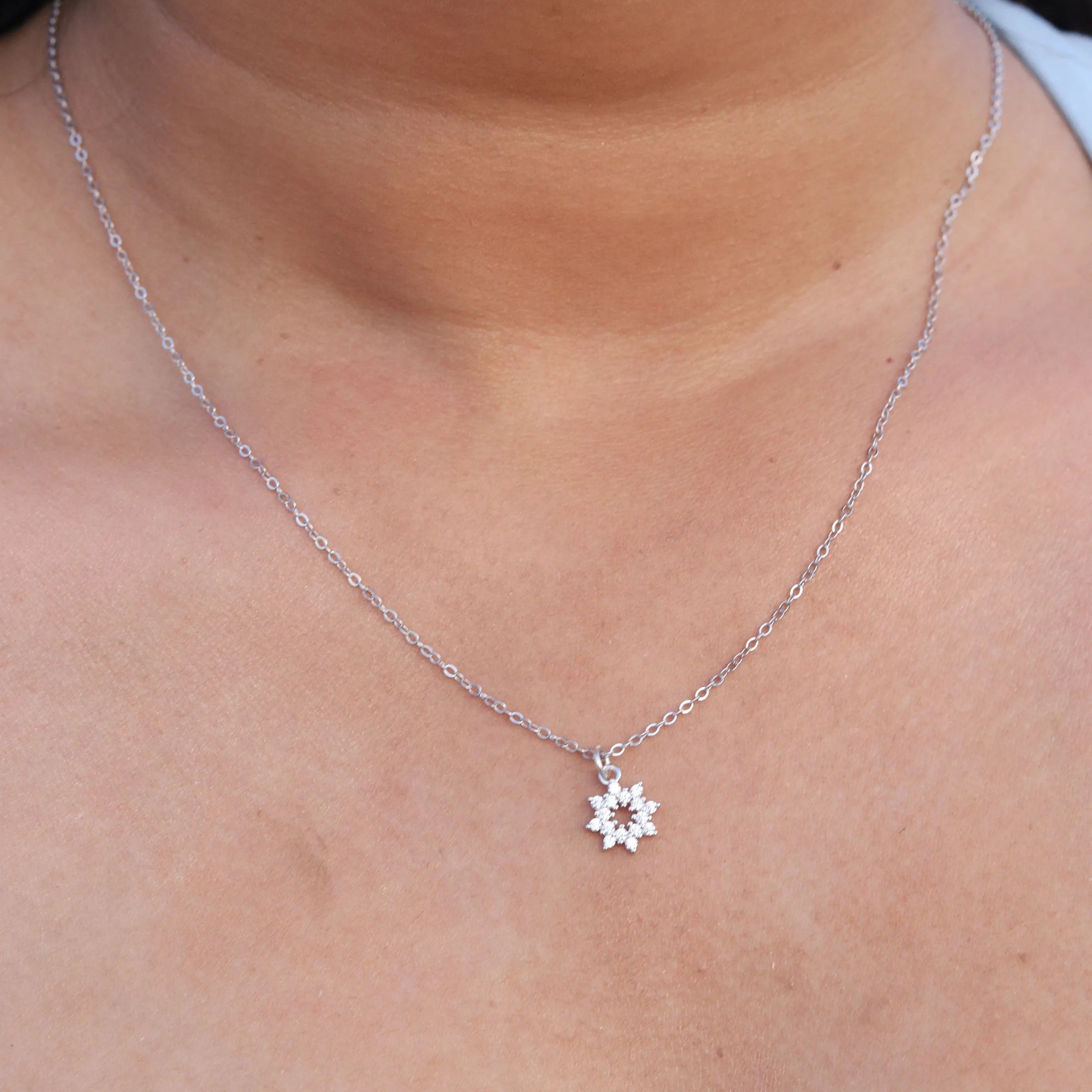 Bubble Bloom Pendant Necklace