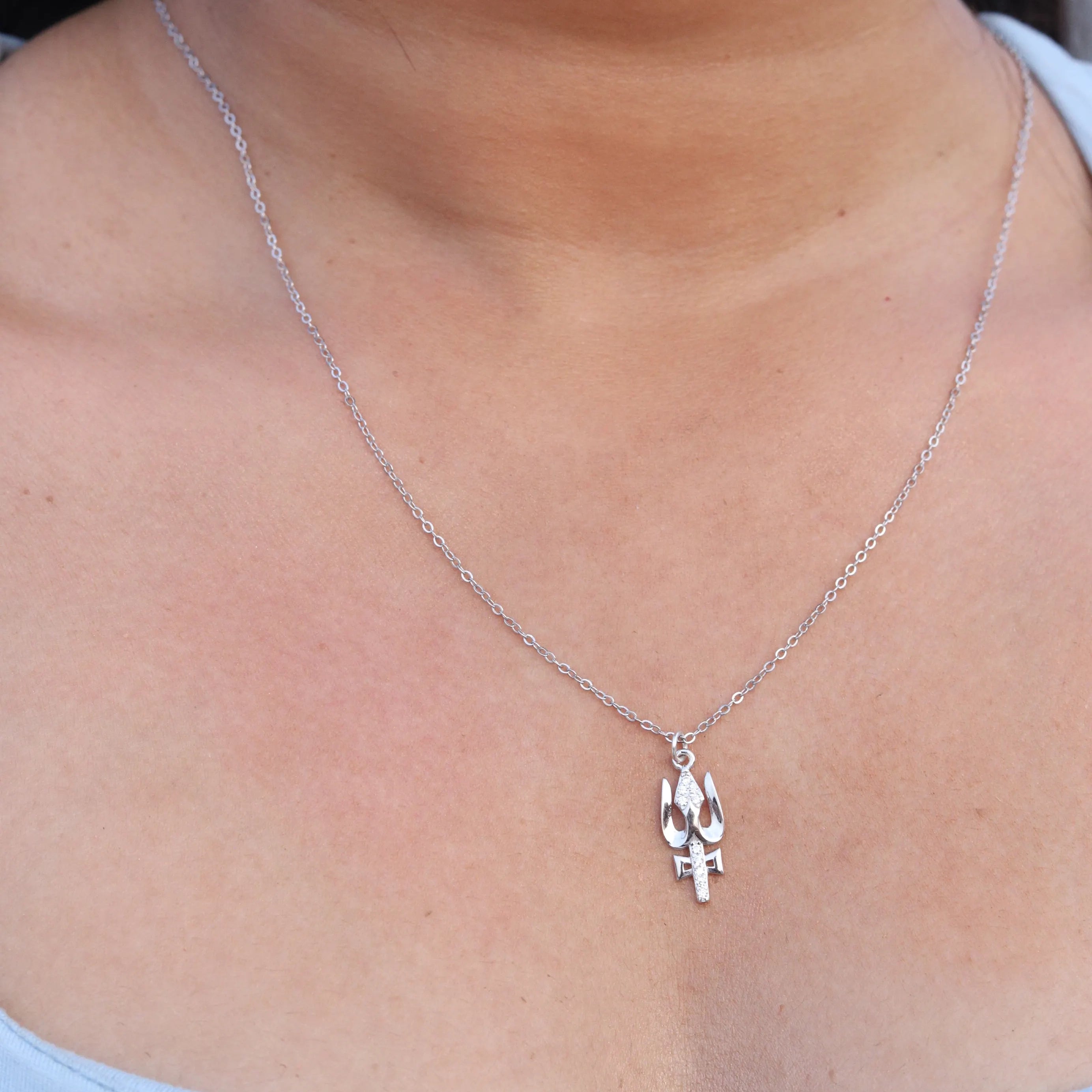Mahadev Trishul Pendant Necklace