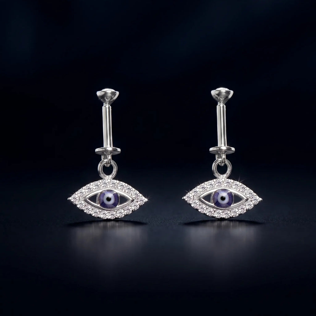 Nazar No More Helix Hanging Earrings