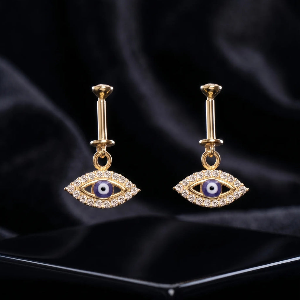 Nazar No More Helix Hanging Earrings