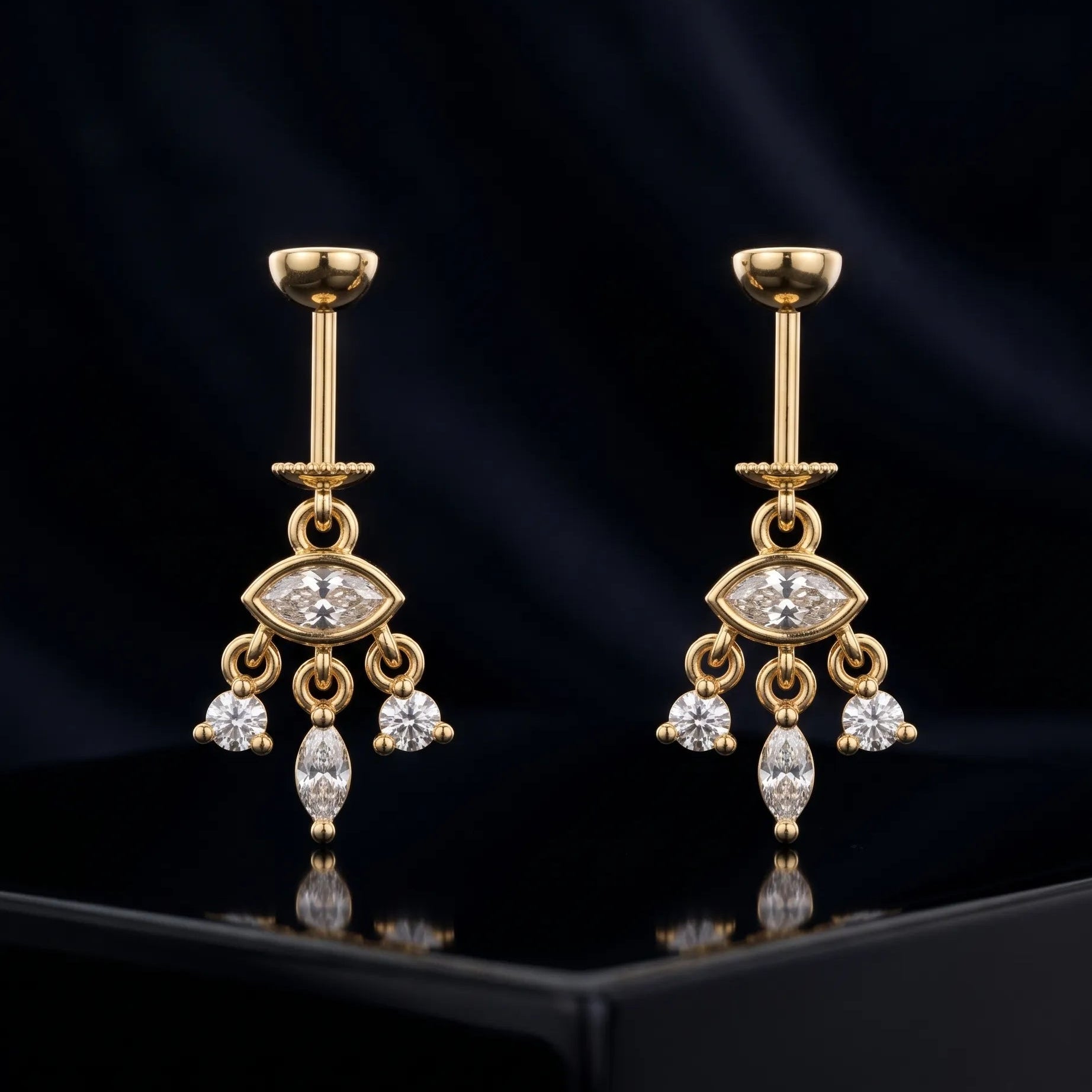 Eye Got You Helix Hanging Earrings