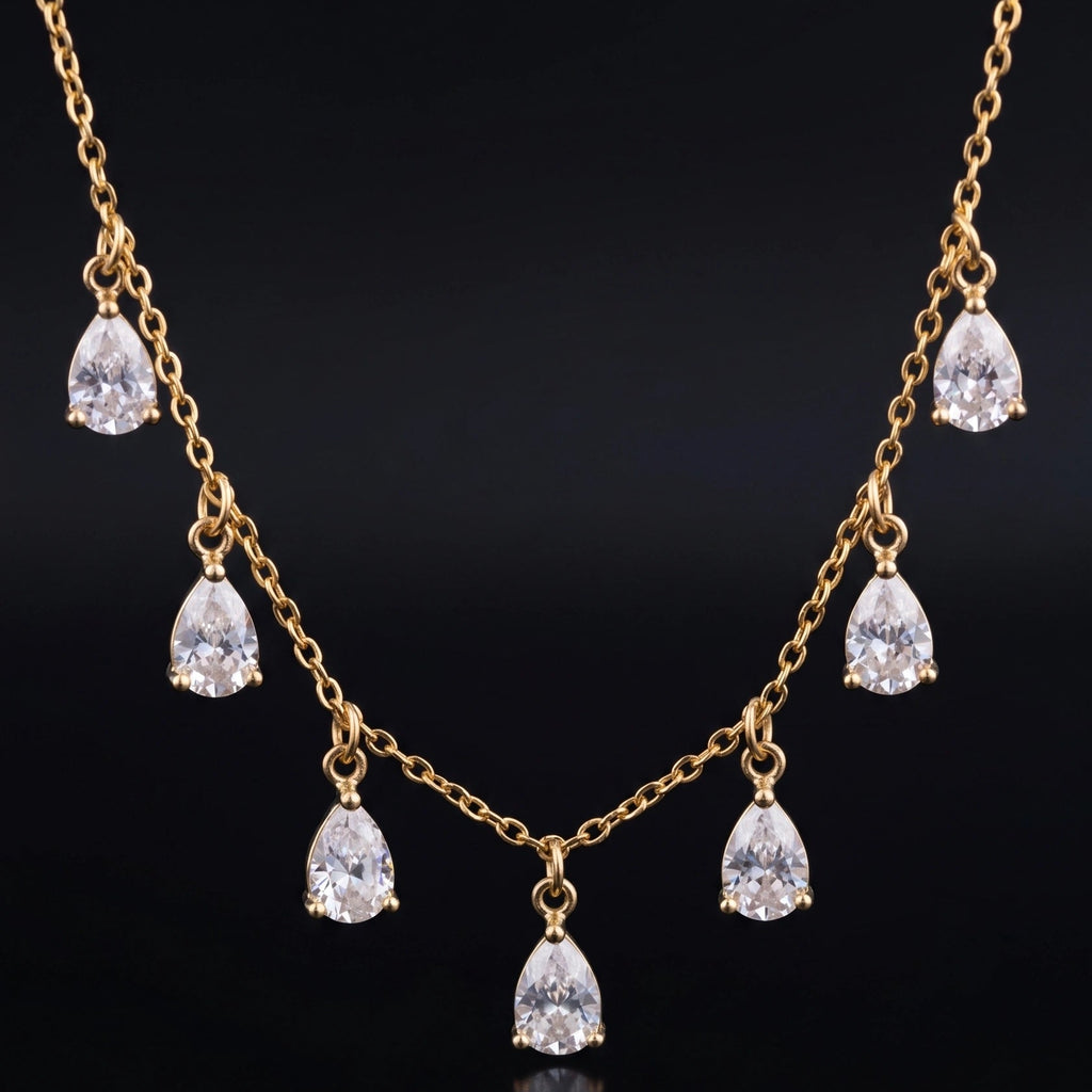 Celeste Drops Necklace
