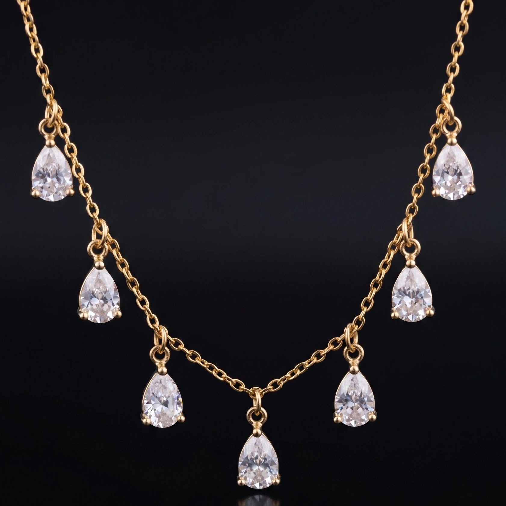 Celeste Drops Necklace