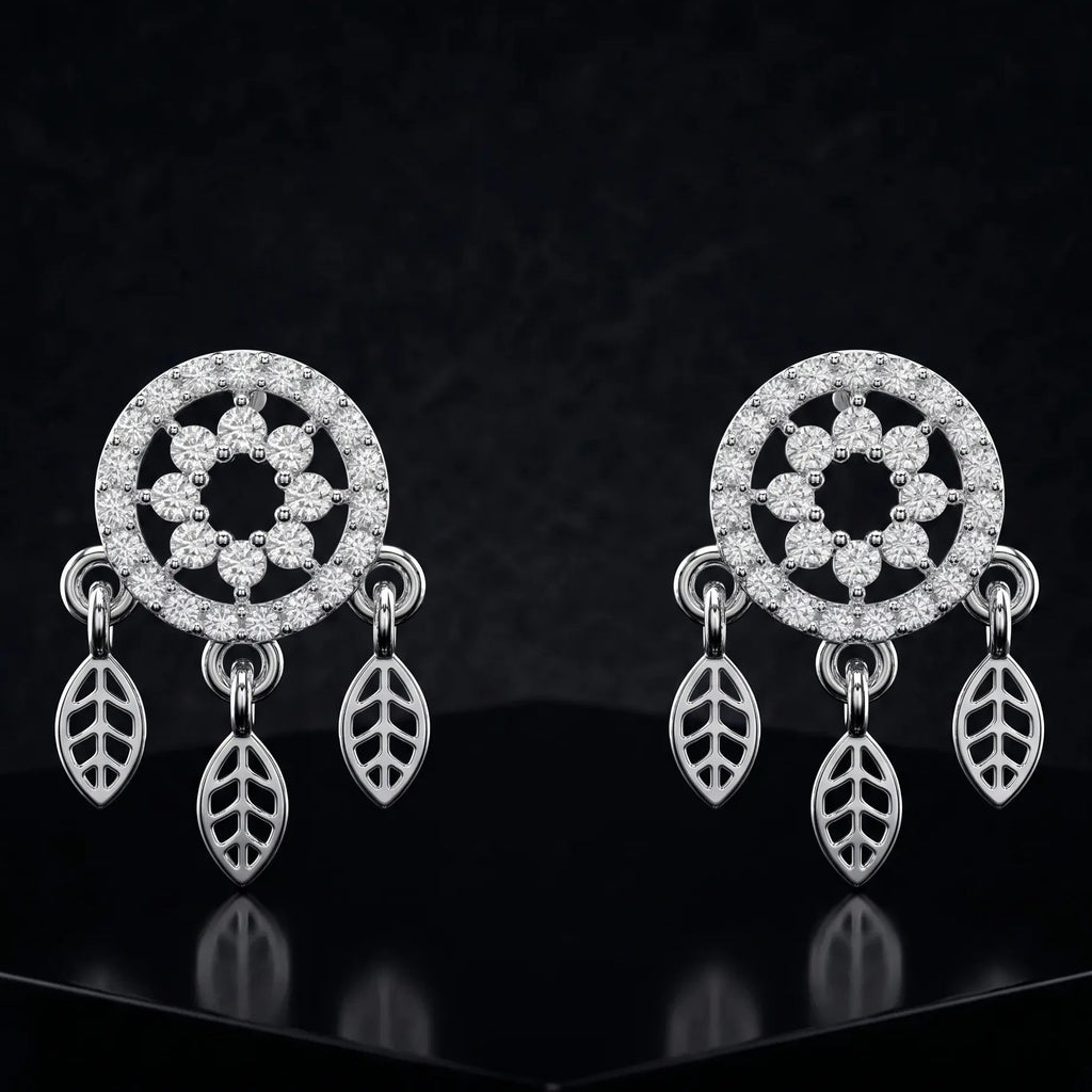 Dreamcatcher Charm Stud Earrings