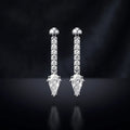 Zirconia Drip Earrings